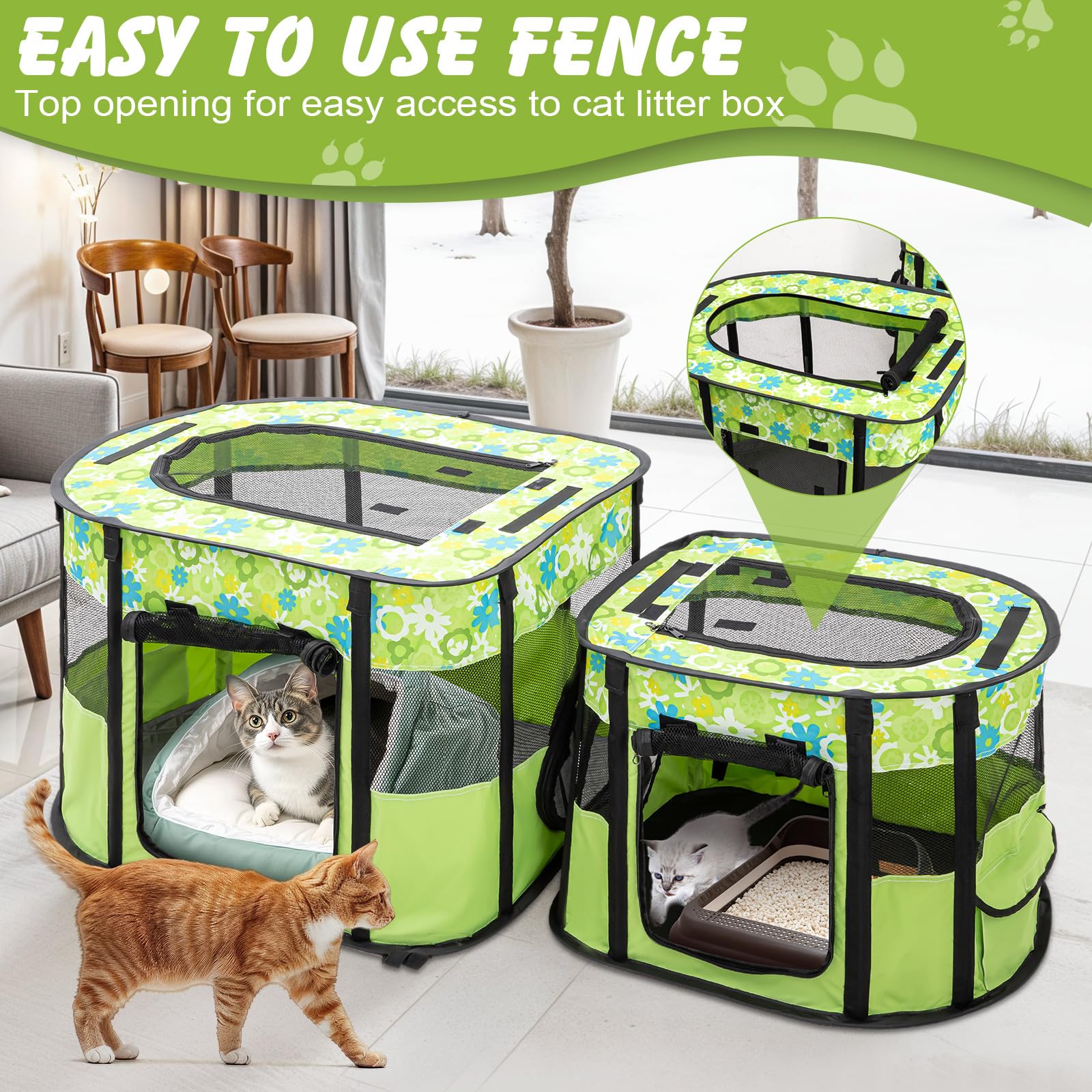 Ondware breathable mesh and scratch resistant fabric keep cats comfortable and ventilated.