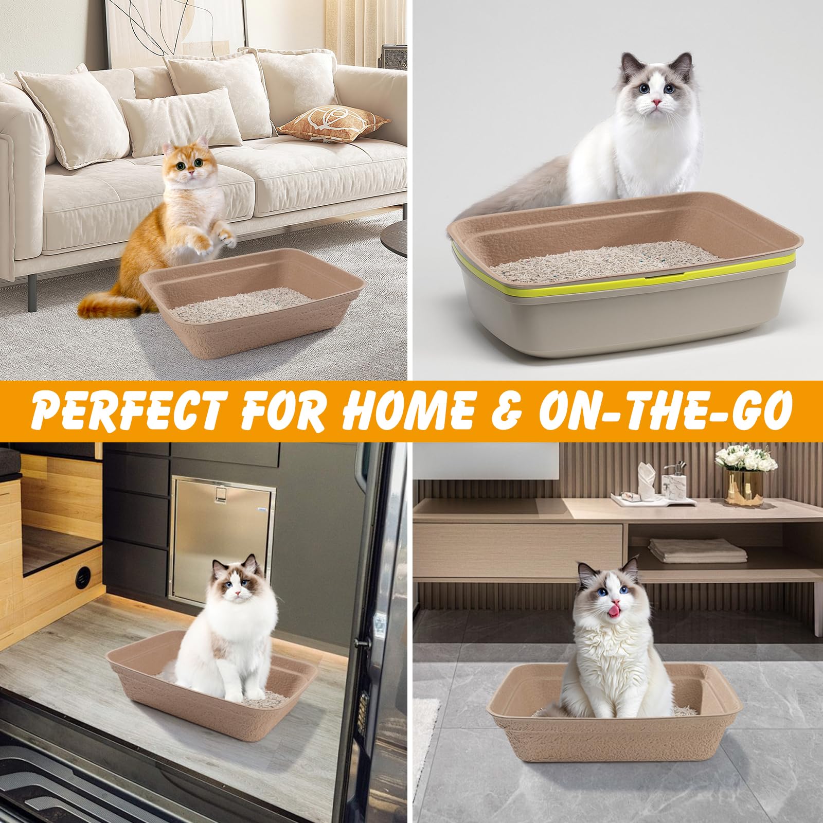 ondware odor-control litter box supports a fresher home with regular waste disposal.