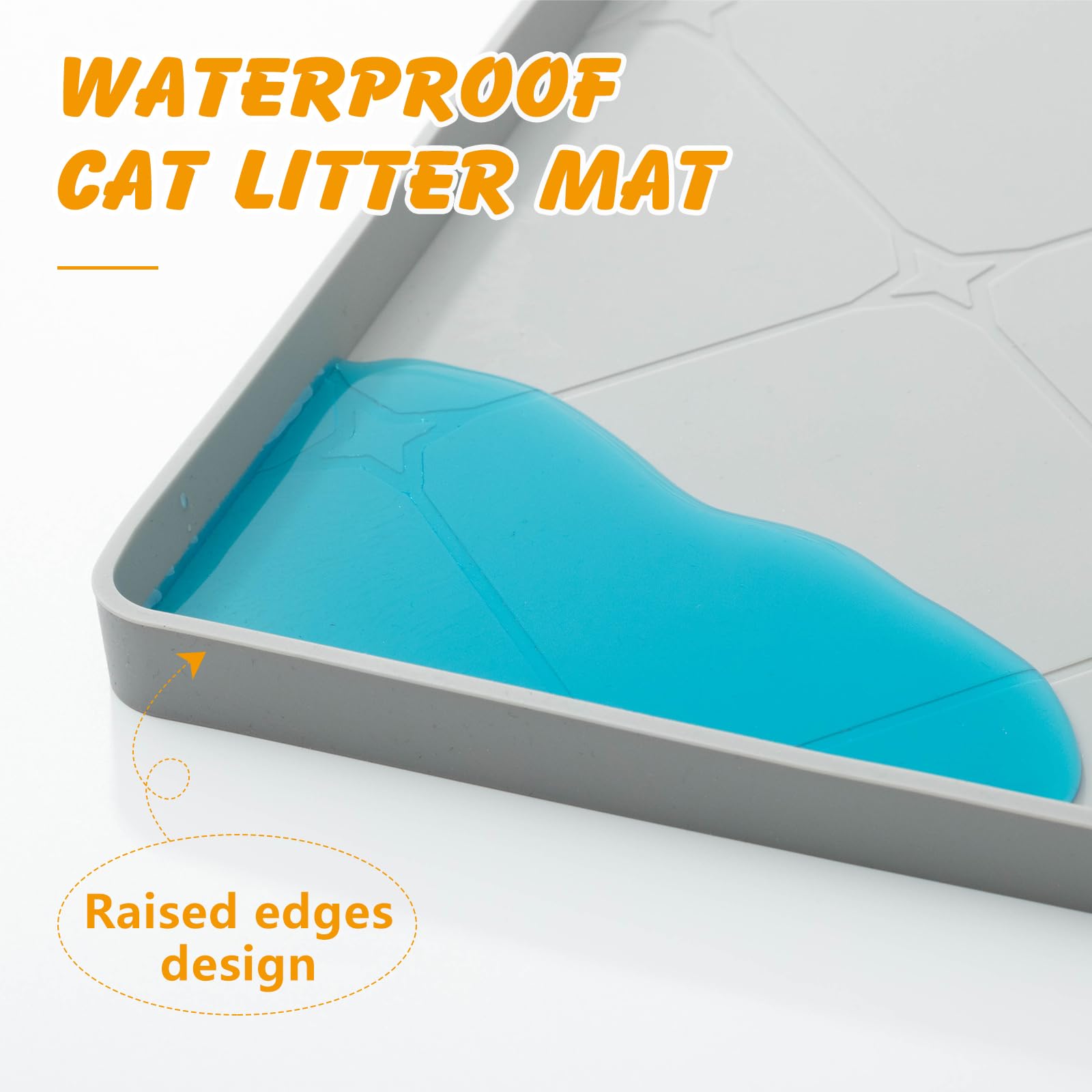 Ondware easy-clean silicone surface resists sticking for quick maintenance.