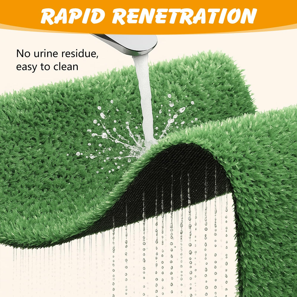 ondware perforated turf drainage system helps reduce moisture and odors.