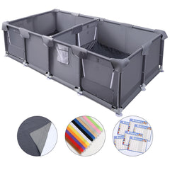 Ondware whelping box soft polyester fabric provides warm, breathable space for dam and puppies.