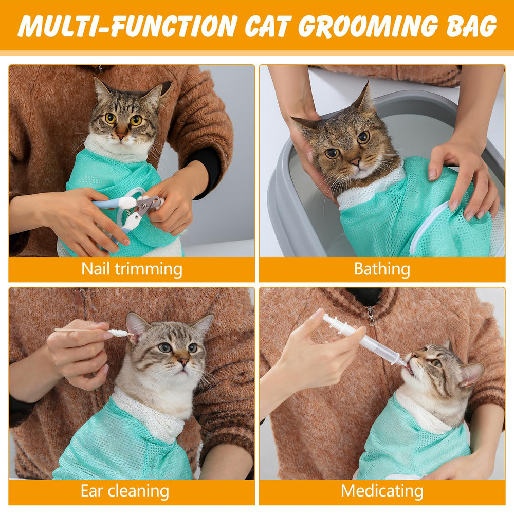 ondware wide neck opening—gentle restraint for vet visits.