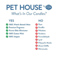 One Fur All apple cider candle 9oz for a fresh, welcoming home atmosphere.