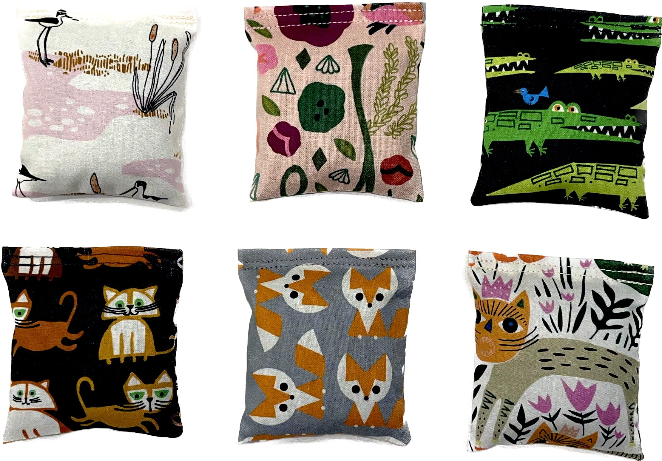 One Organic Catnip Toy forest design showcases USA-made craftsmanship and organic catnip.