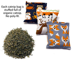 One Organic Catnip Toy geometric design uses safe materials for eco-conscious homes.