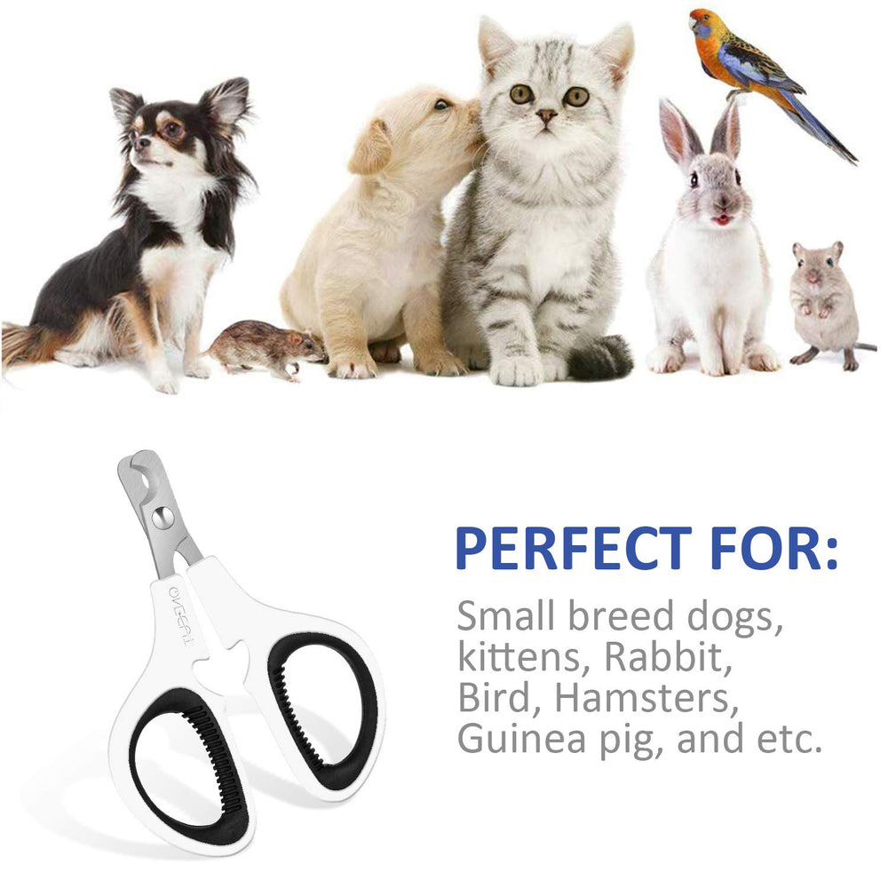 OneCut pet nail clippers curved head prevents accidental nicks