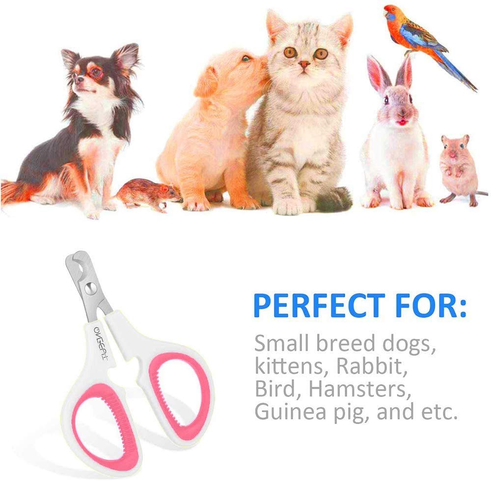 OneCut Pet Nail Clippers rubber handles provide non-slip control