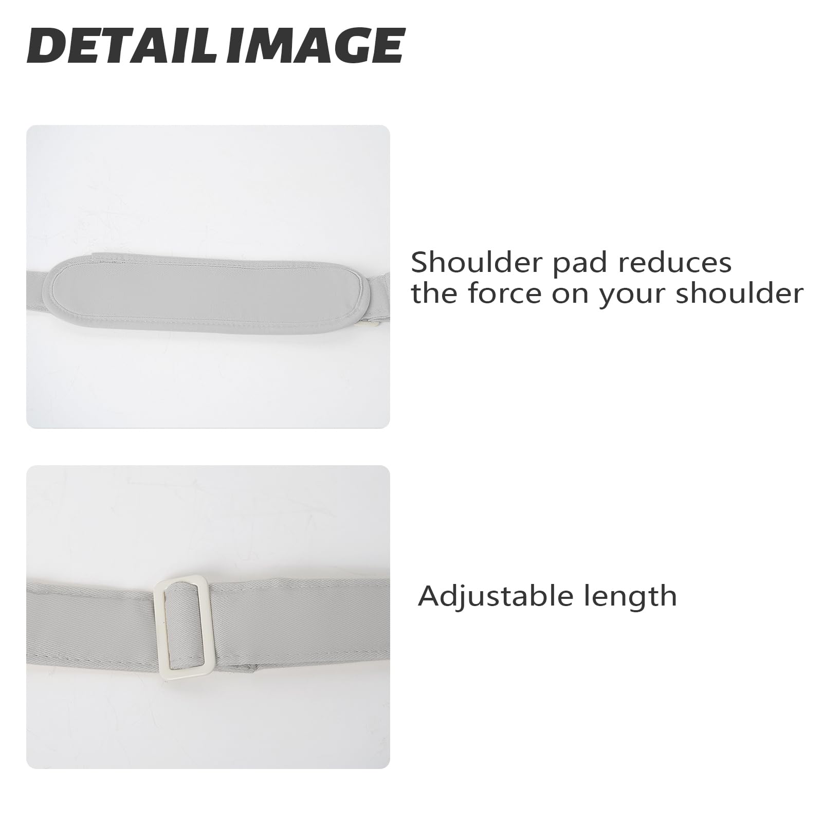 ONECUTE stylish-grey design complements carriers for everyday use and occasions