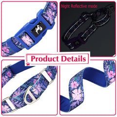 ONEFOJOJO Martingale Collar durable nylon weave supports daily use.