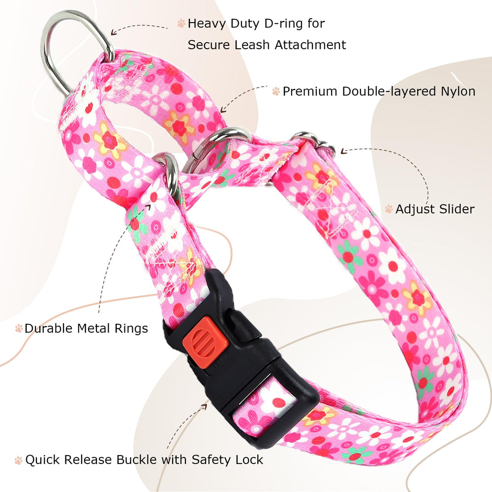 ONEFOJOJO soft polyester webbing reduces chafing on long walks.