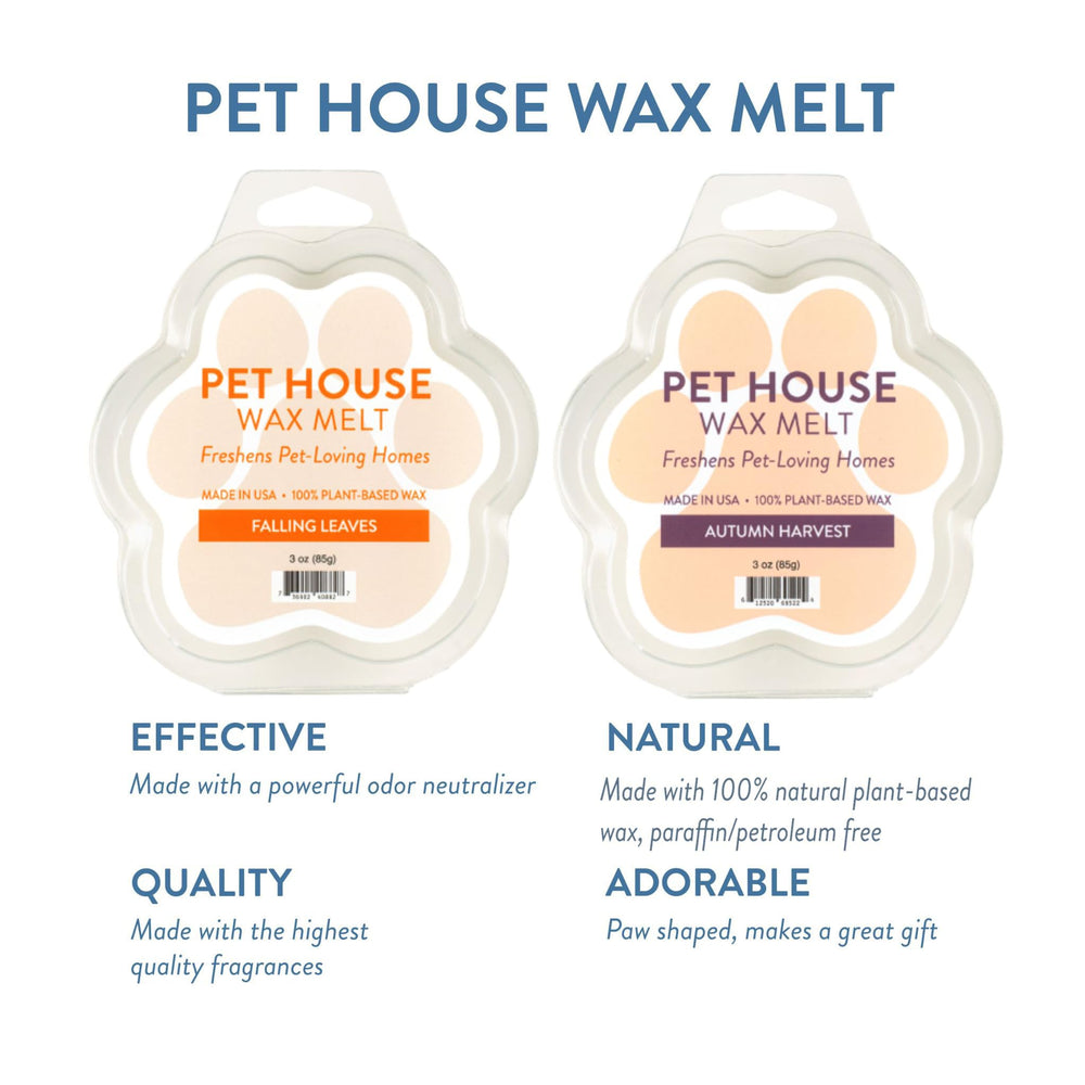 One Fur All autumn harvest wax melt delivers warm, spicy notes for cozy evenings
