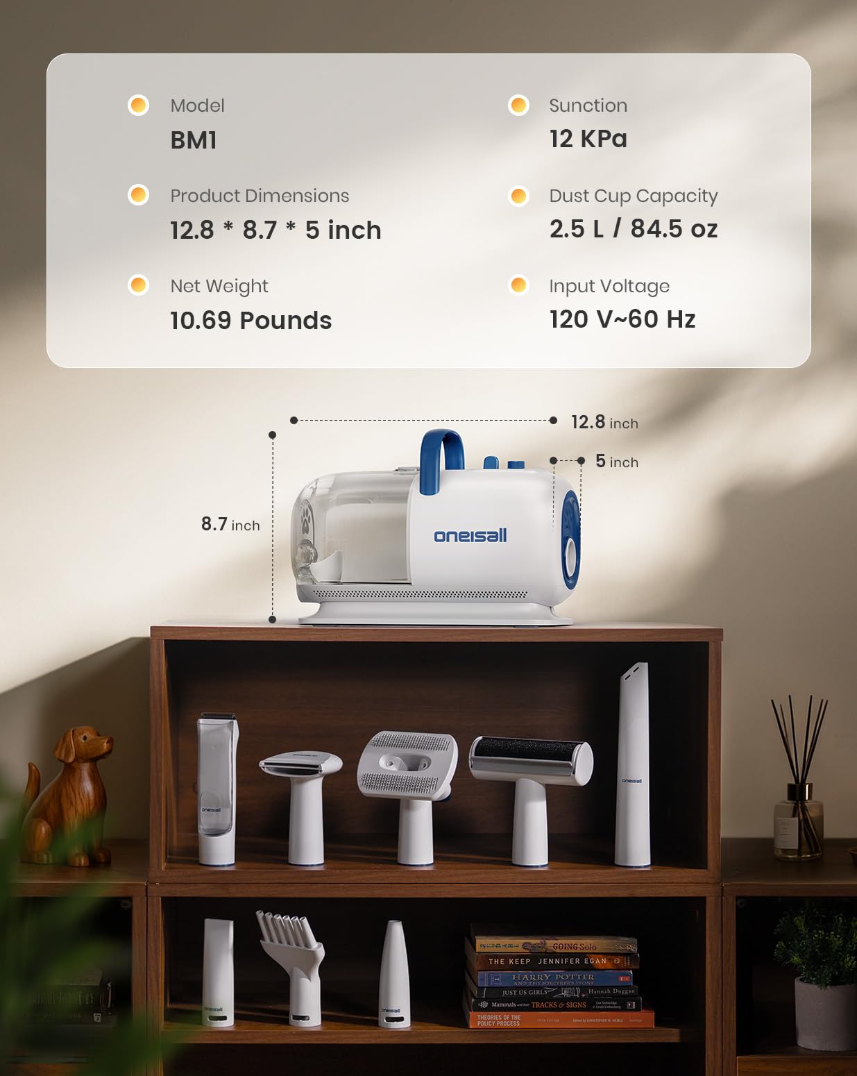 oneisall all-in-one-grooming-kit-display shows versatile grooming at home