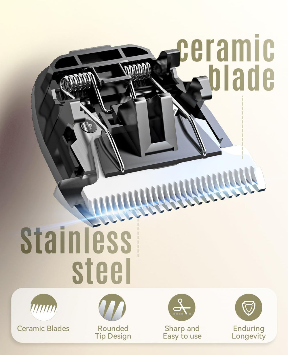 oneisall blades fit multiple low-noise clippers for versatile home grooming