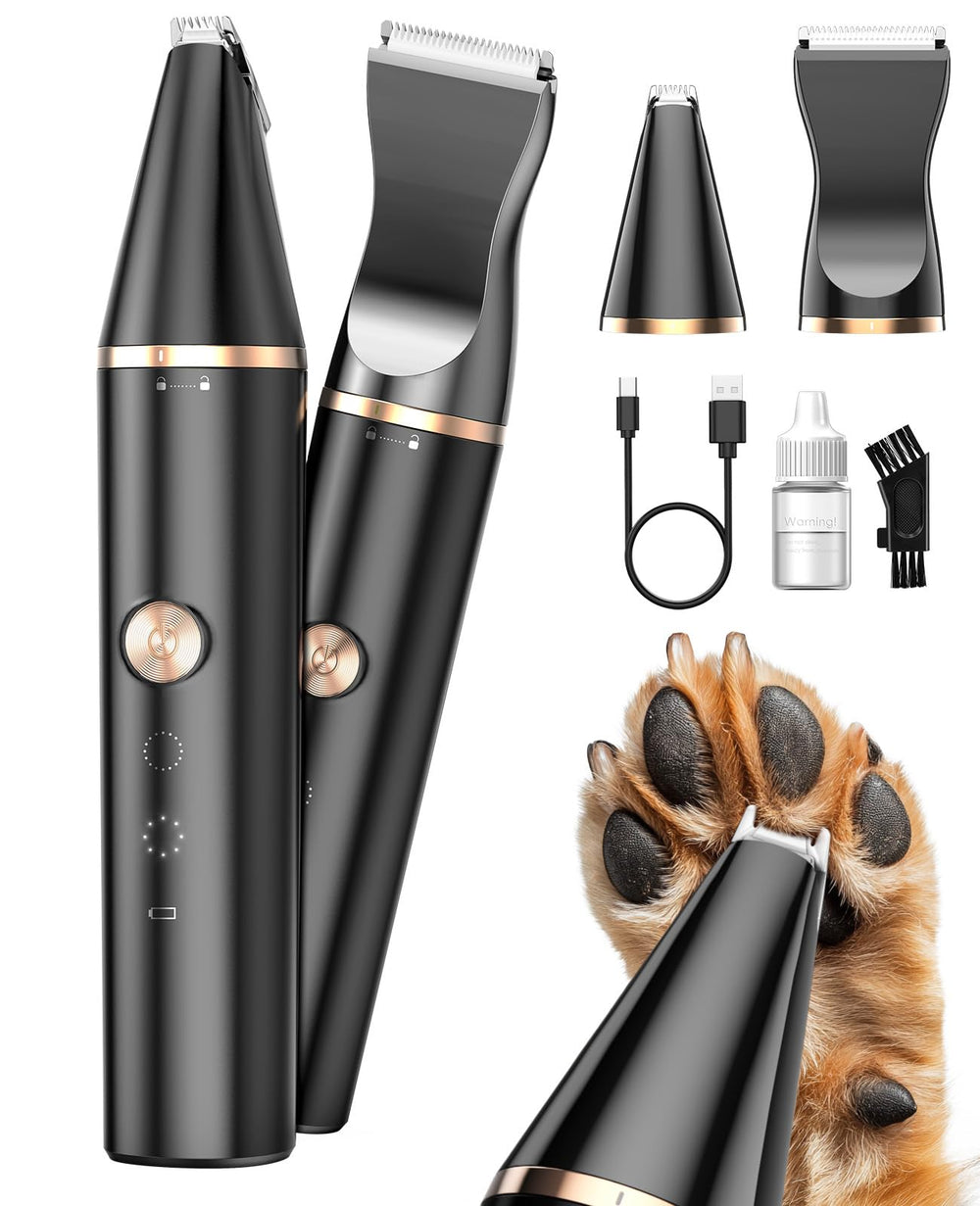 Oneisall cat clippers bundle heads closeup demonstrates versatile trimming for small areas.