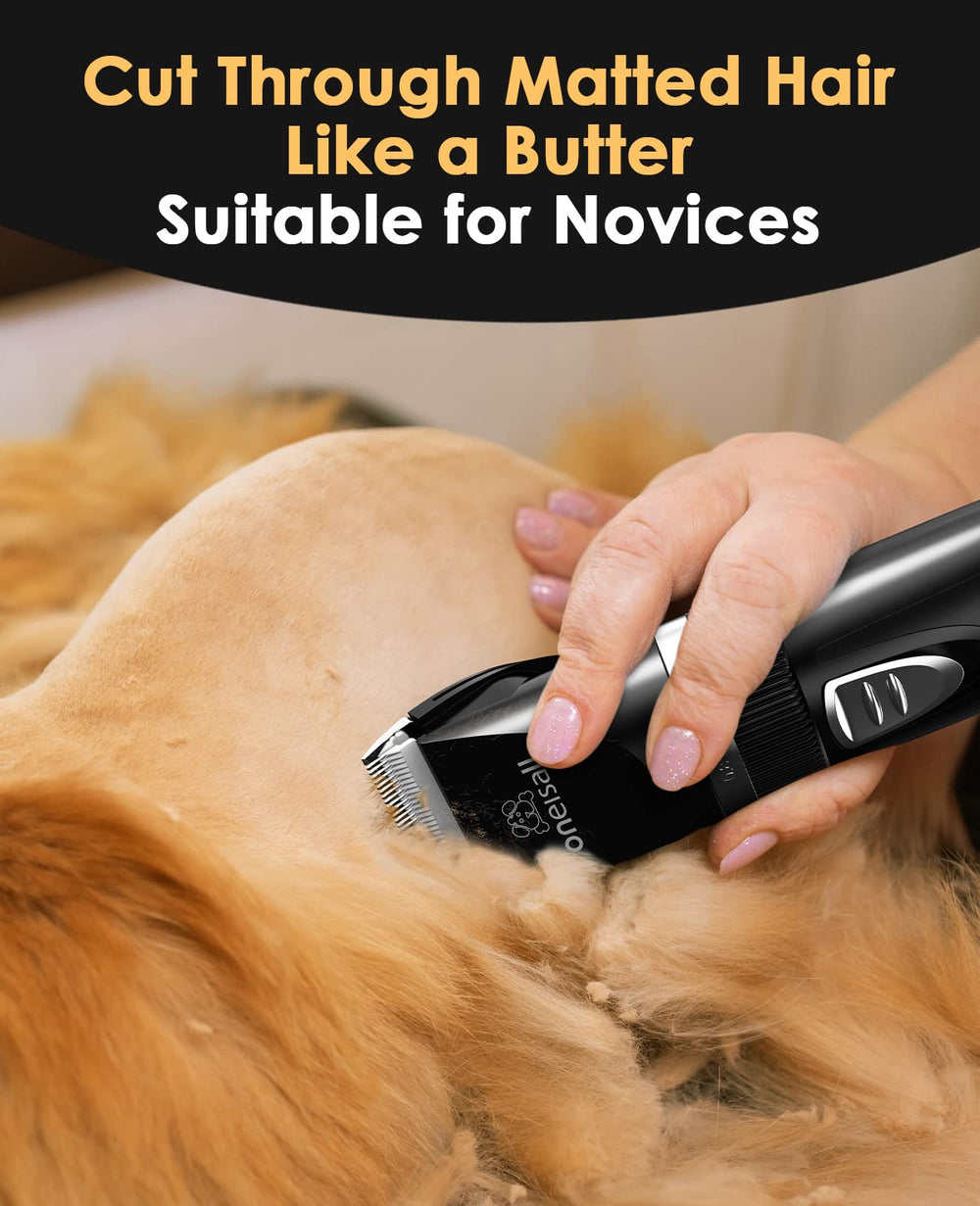 Oneisall cat clippers LCD indicator shows power and charging status