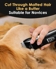 Oneisall cat clippers LCD indicator shows power and charging status