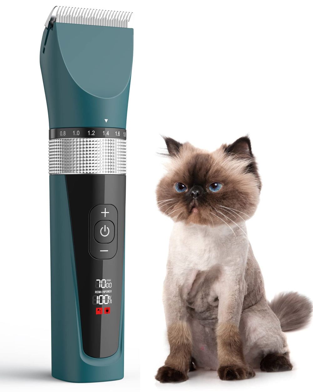 oneisall cat grooming kit contents with guards and tools for versatile at-home trimming