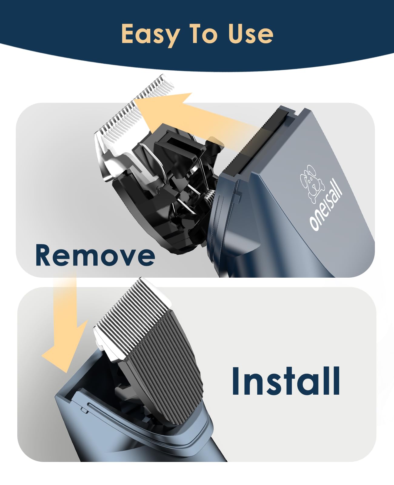Oneisall cleaning brush and comb for easy tool maintenance