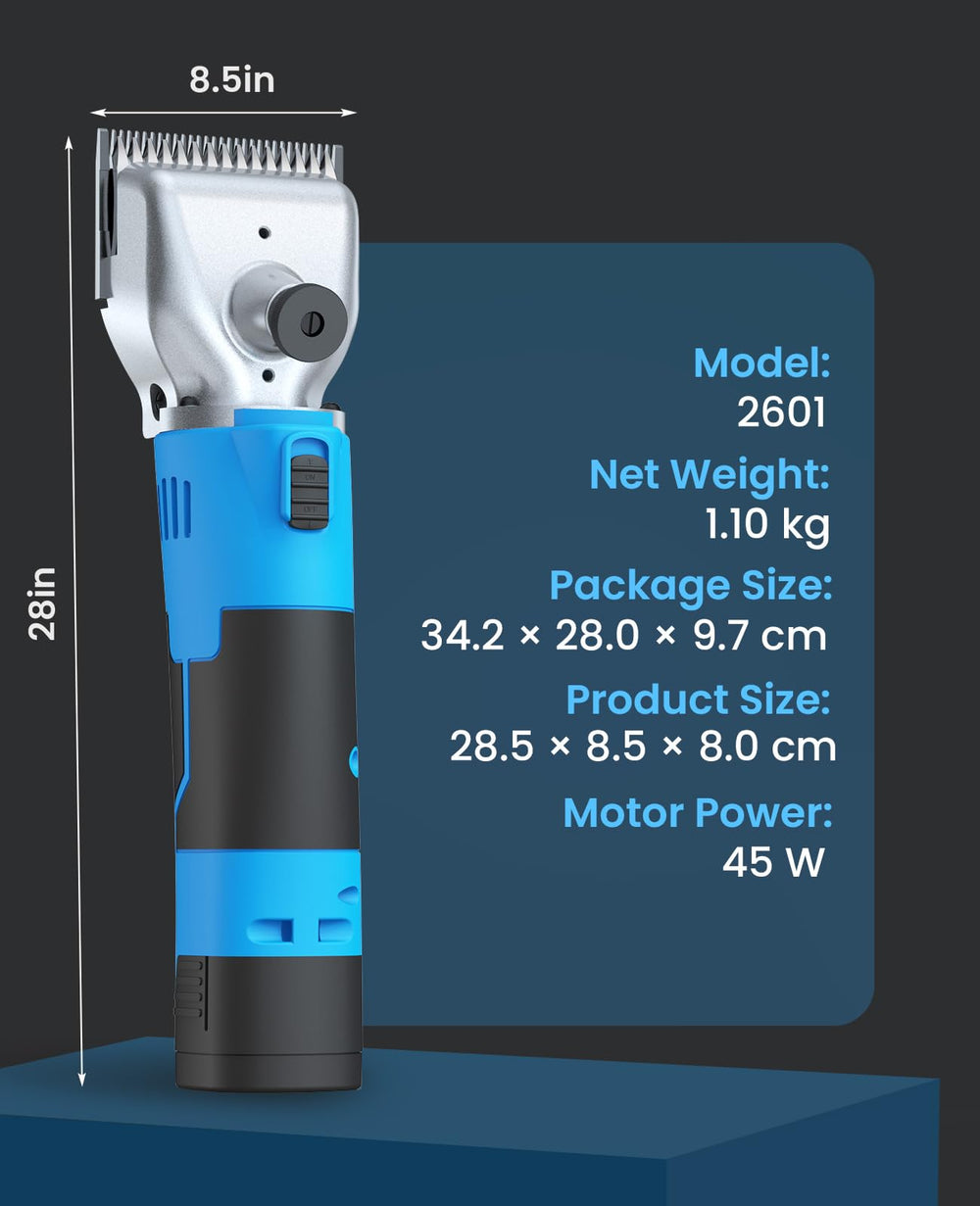 Oneisall complete clippers set packaging shows included tools for maintenance.