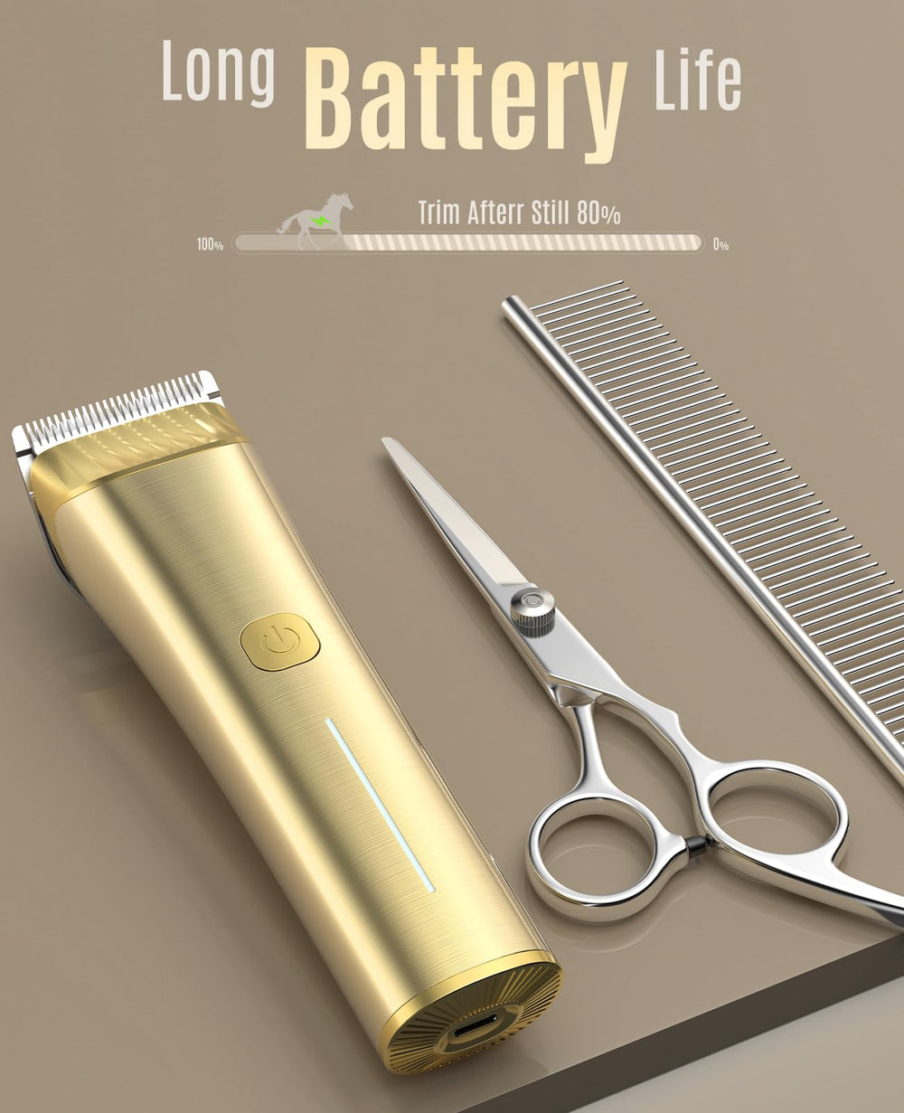 Oneisall cordless clippers charging cable in the kit for ongoing use.