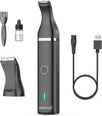 oneisall dog clippers double blades for versatile trimming