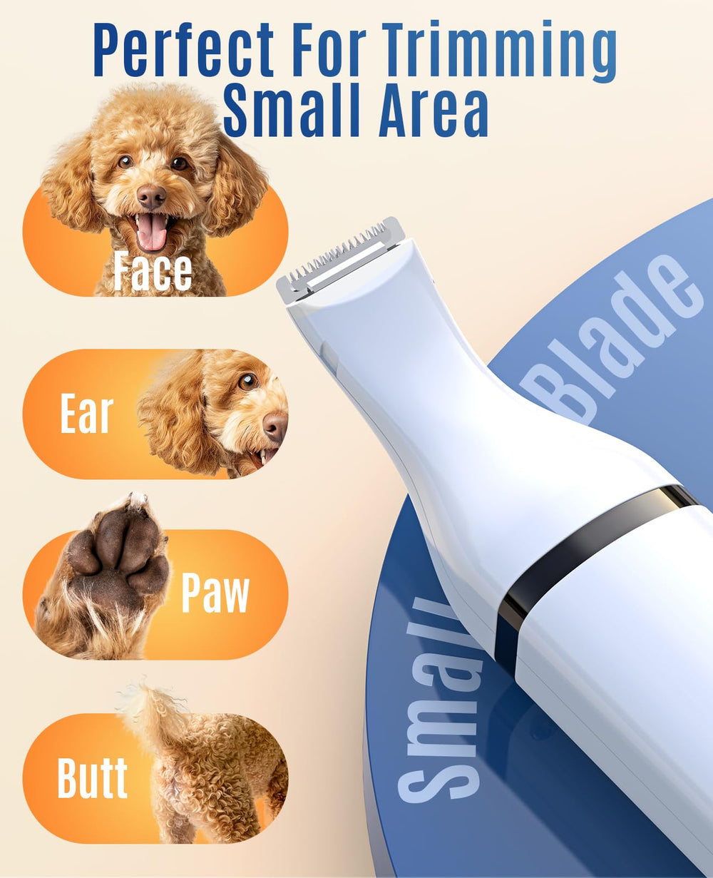 oneisall dog clippers low noise design demonstrates quiet grooming for nervous pets