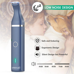 oneisall dog clippers teal blades for versatile grooming