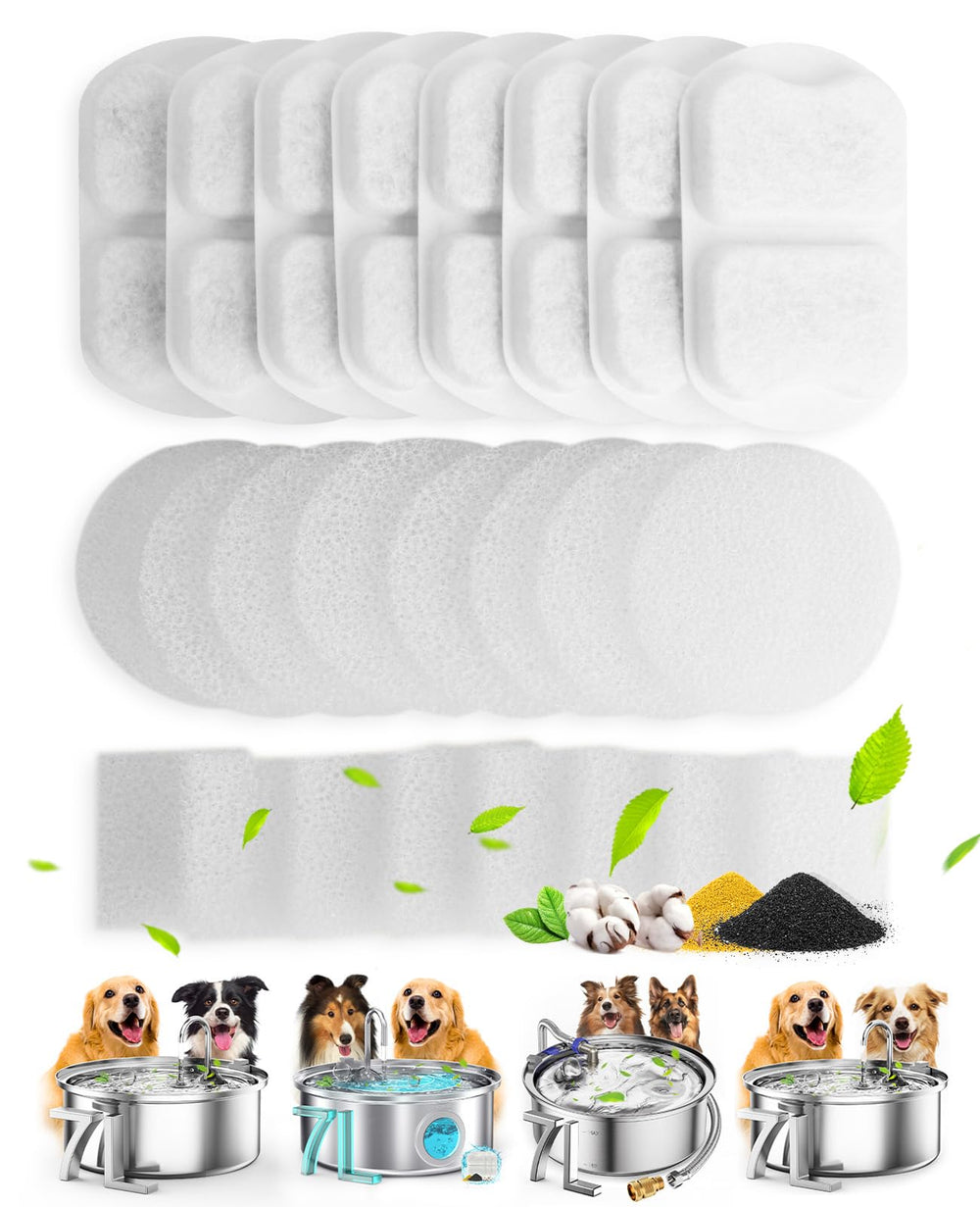 oneisall dog fountain cap view showing 7L capacity for multi-pet hydration