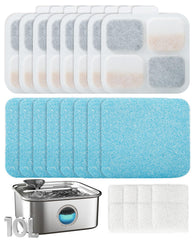 oneisall filtros 8 unidades para PW07SAU, agua más limpia para tu mascota.