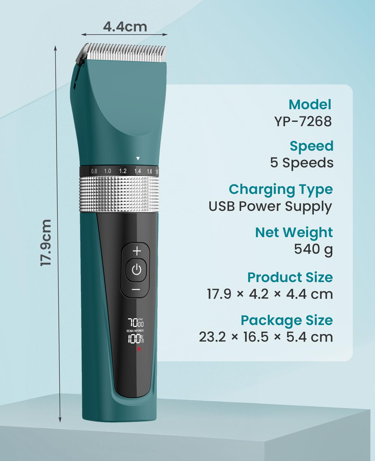 oneisall green ergonomic handle improves comfort during long sessions