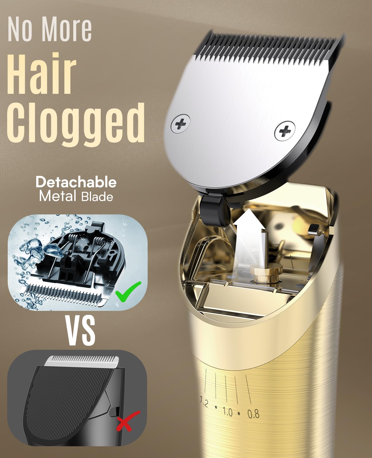 Oneisall horse clippers kit includes charging cable, brush, comb, and scissors.
