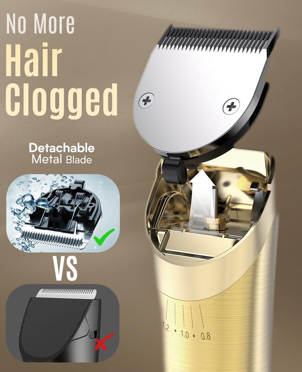 Oneisall horse clippers kit includes charging cable, brush, comb, and scissors.