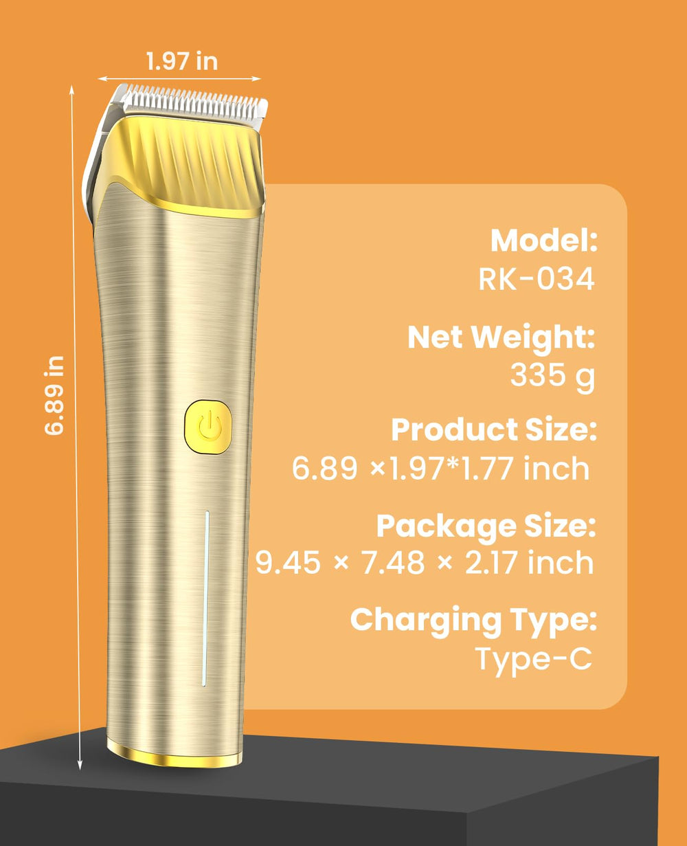 Oneisall clippers in use on matted hair for smooth, snag-free trimming.