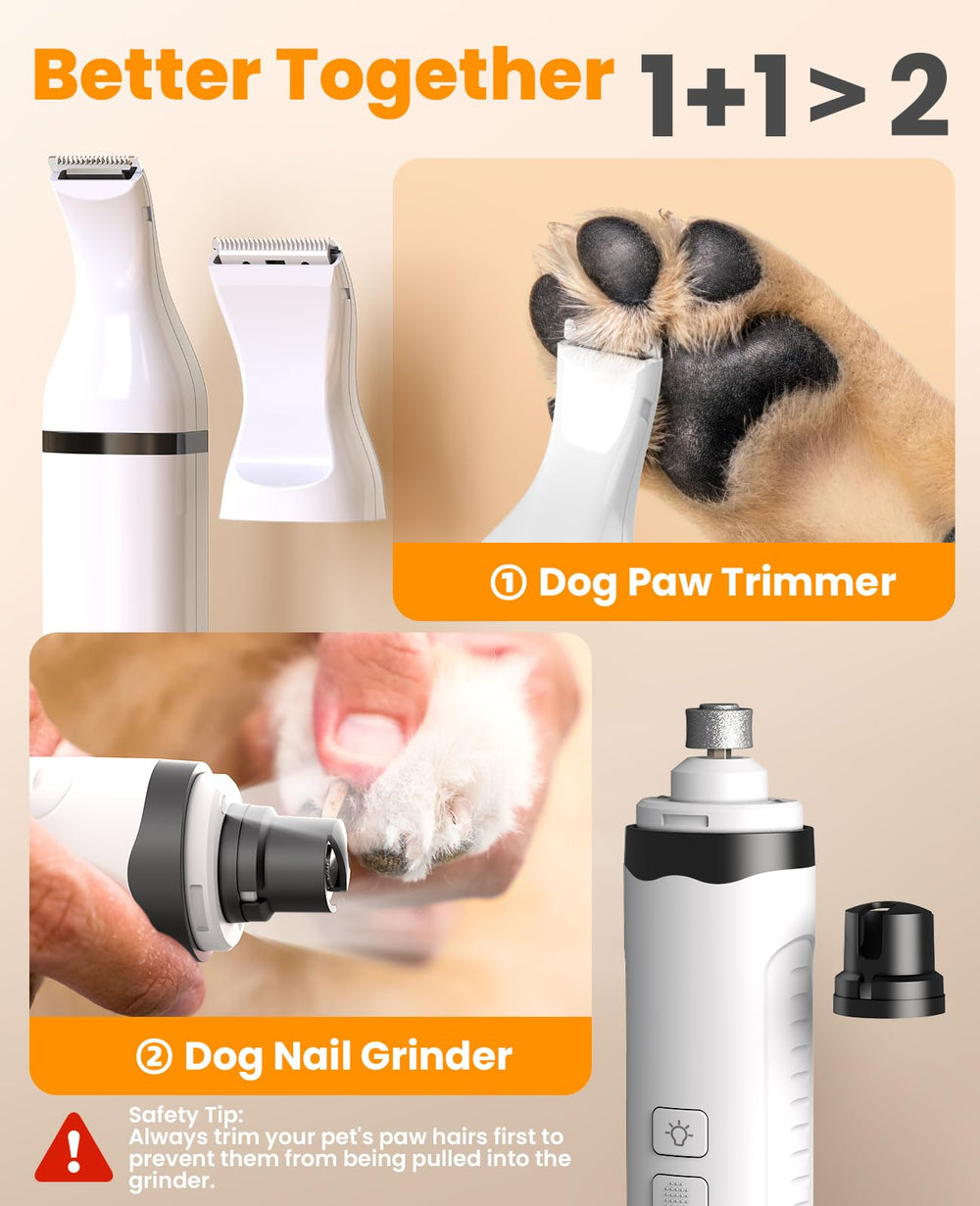oneisall paw trimmer with replaceable blades for precise small-area grooming