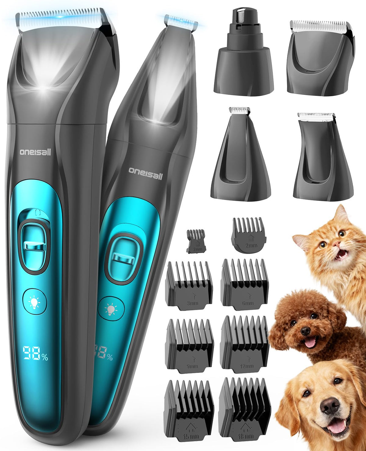 oneisall professional dog grooming kit main unit for at-home grooming.