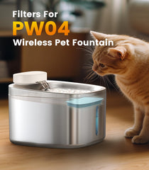 Oneisall PW04 activated-carbon filter demonstrates hair and debris capture for clean water