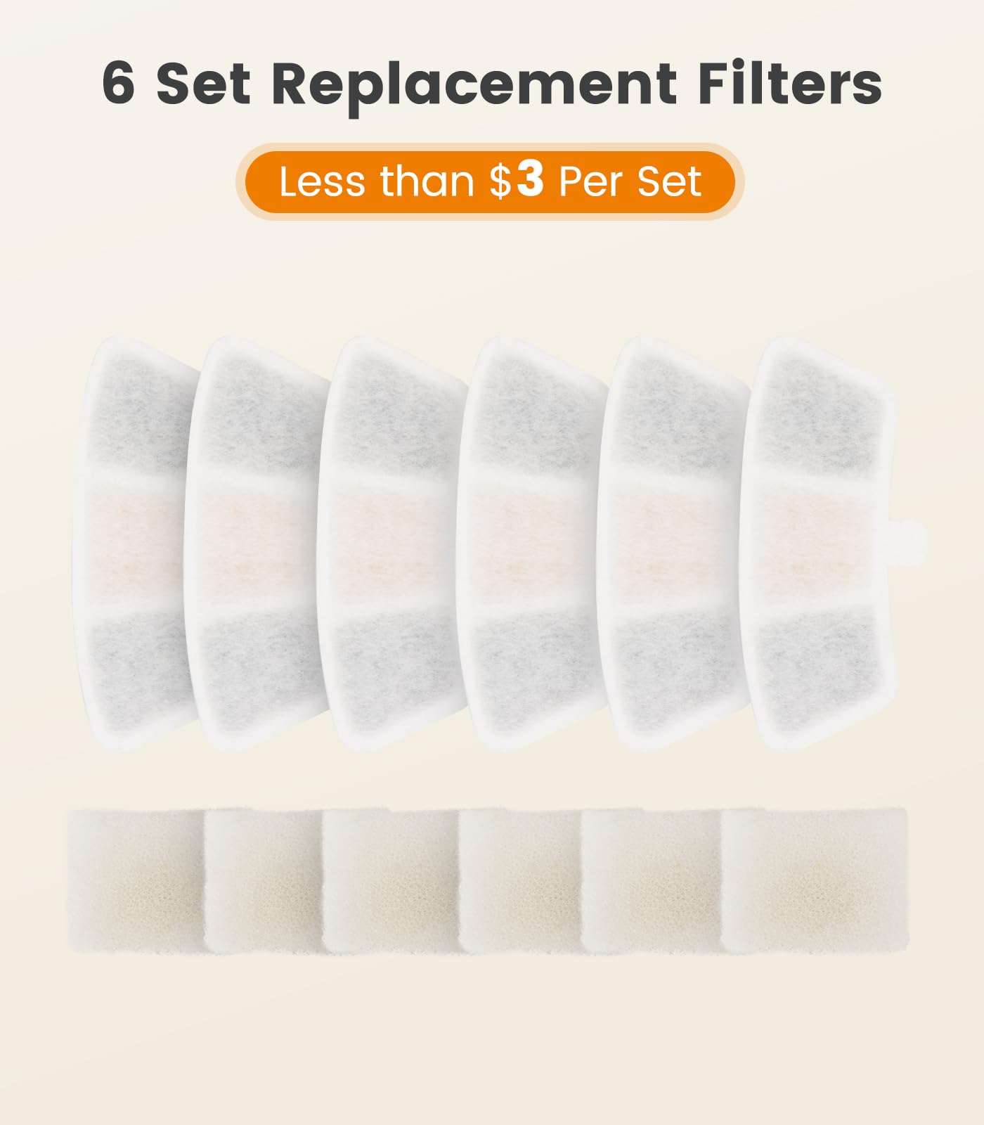 Oneisall PW04 filter detail showing filtration against impurities for clearer water