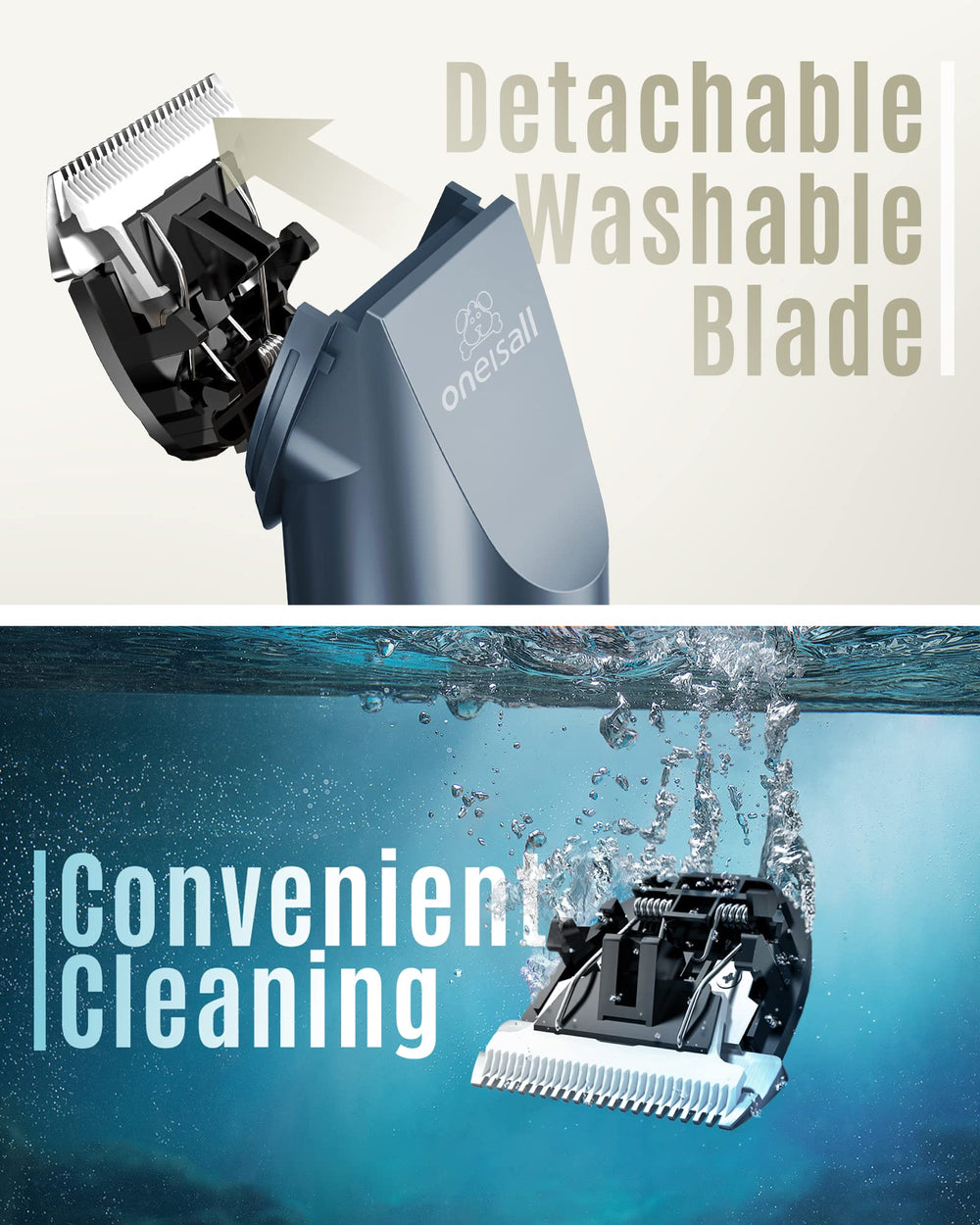Oneisall top-selling pet clippers celebrated for reliability
