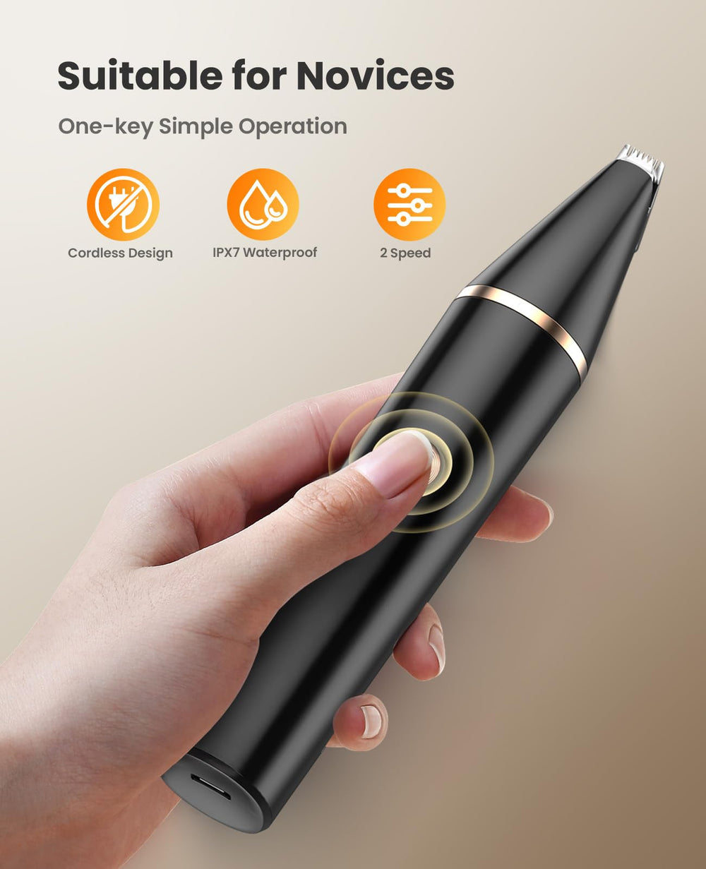 Oneisall two-heads 1in and 0.35in offer versatile access for paws and eyes.