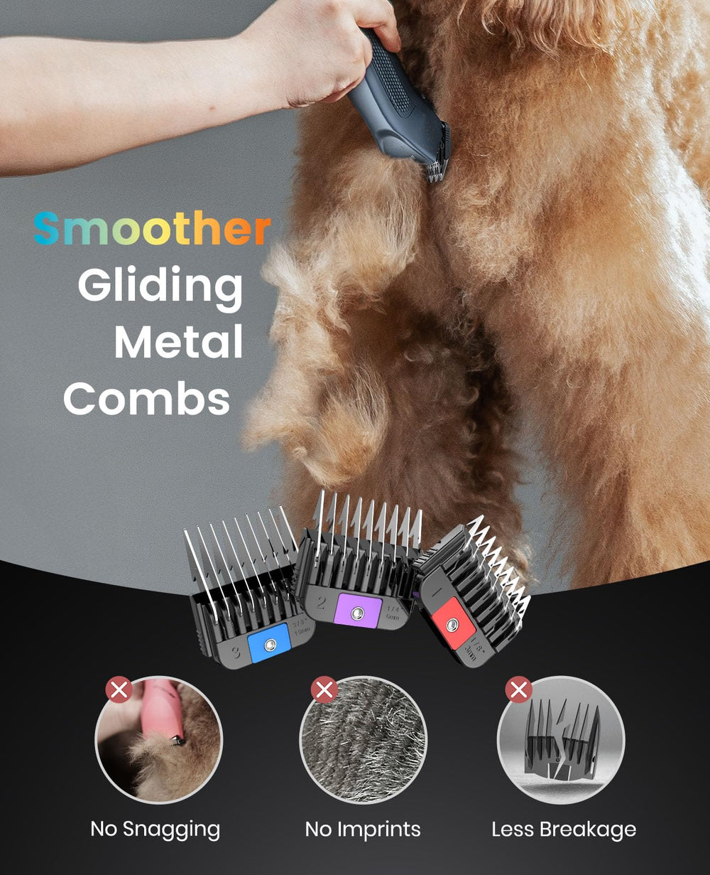 oneisall upgraded 2-speed motor offers adjustable power for different coat types