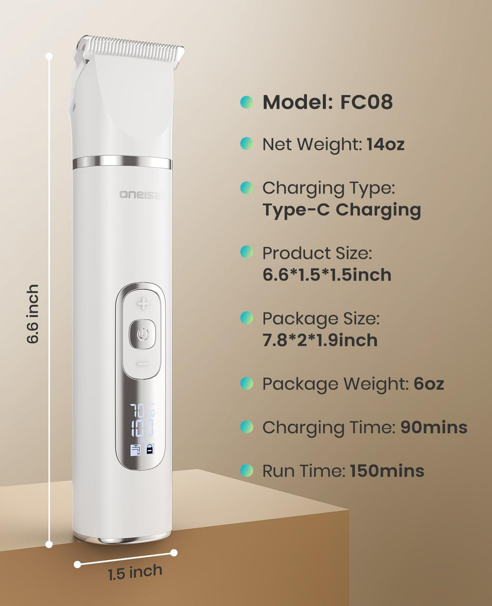oneisall USB-C charging enables quick top-ups between sessions