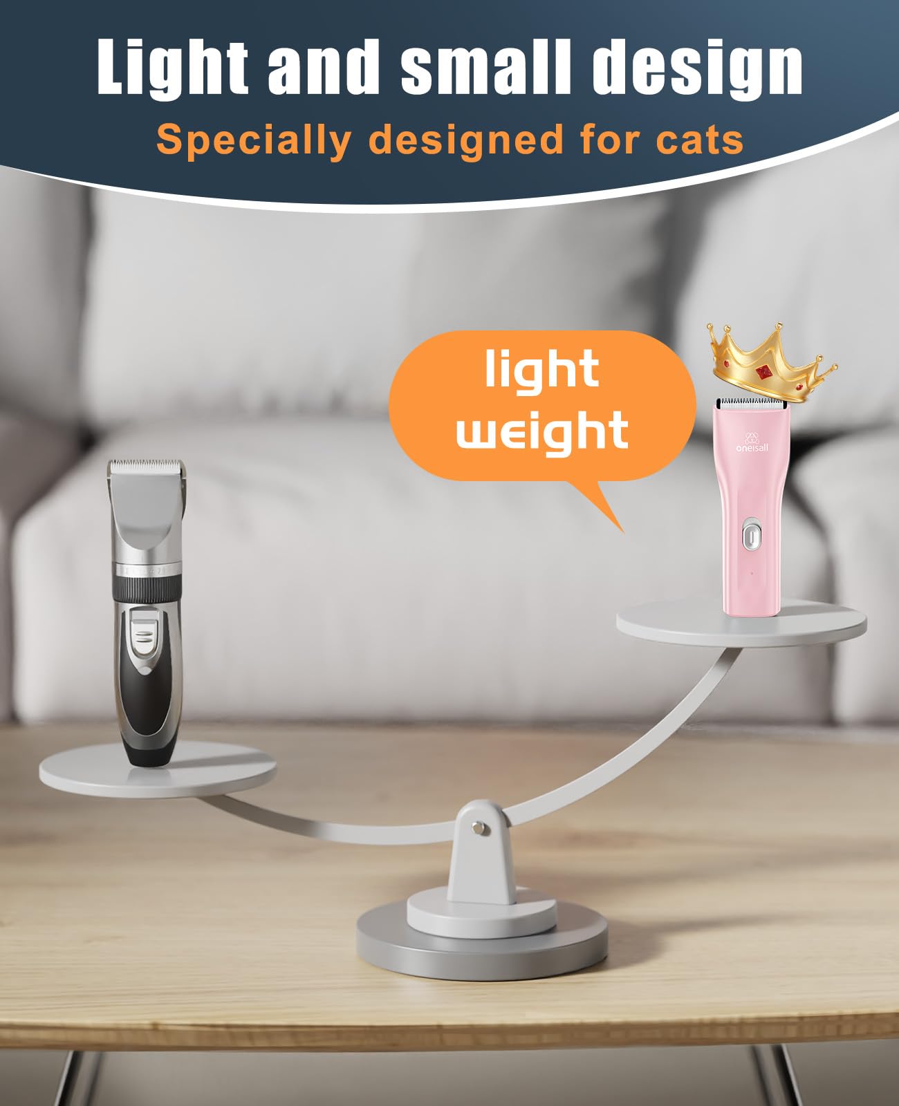 Oneisall USB charging cable ready for convenient recharge