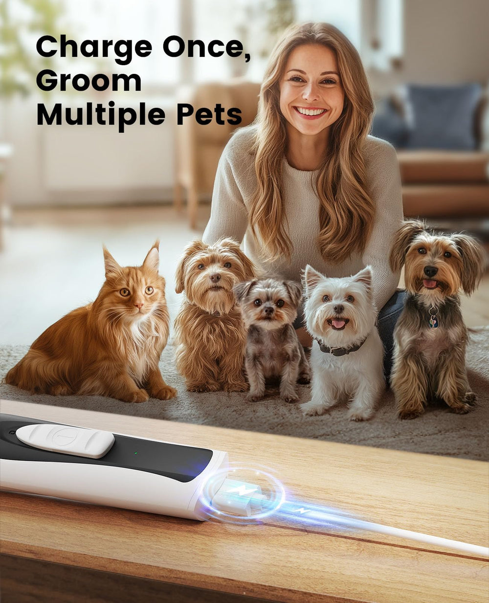 oneisall USB charging cord included for cordless grooming on the go