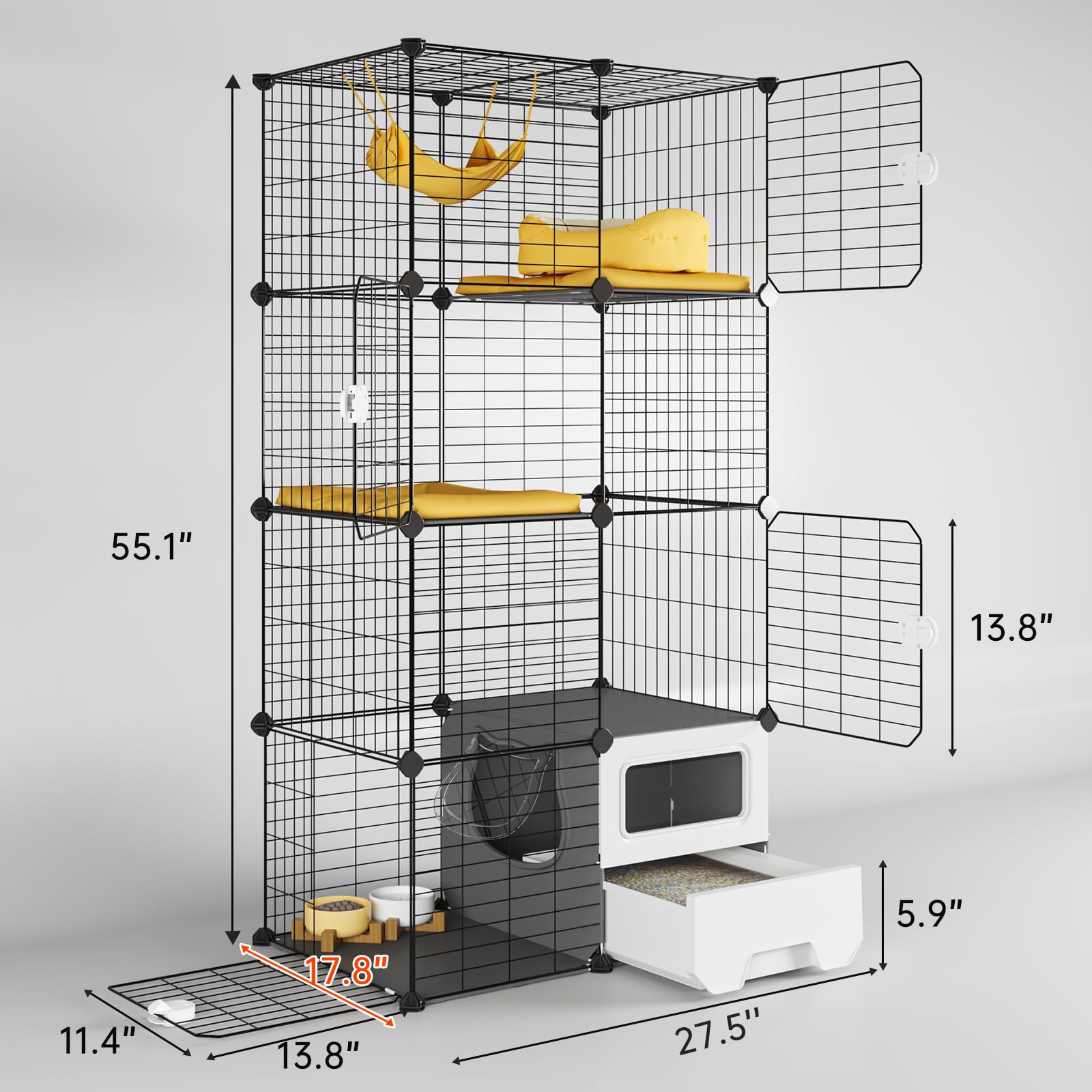 Oneluck detachable design simplifies transport and storage