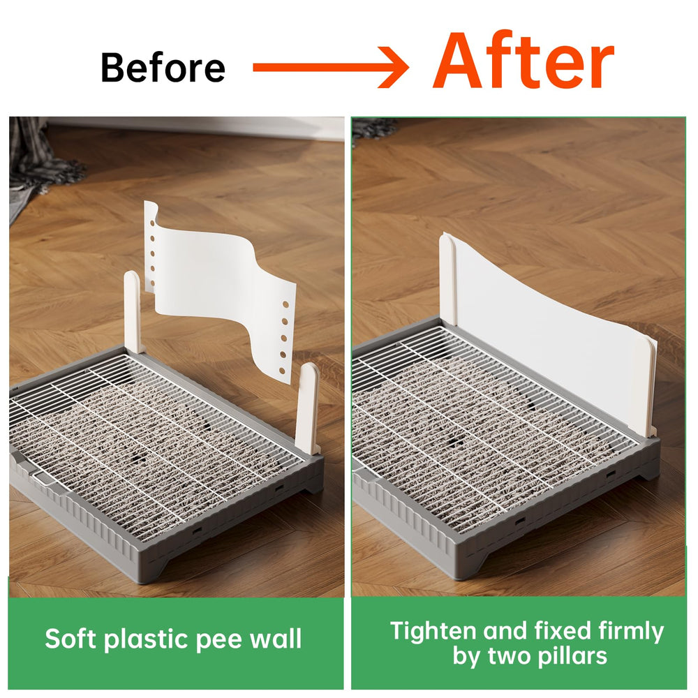 Oneluck indoor pet potty ideal for bad weather days