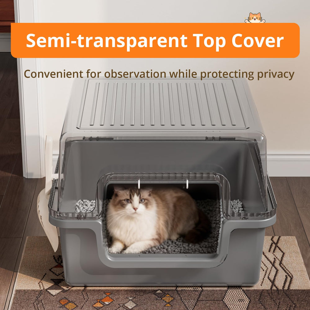 Oneluck privacy lid creates a secure, lightly lit space inside.