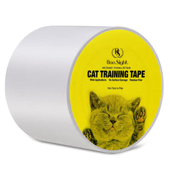 One Sight anti cat scratch tape roll shows 4-inch width for wide furniture protection.