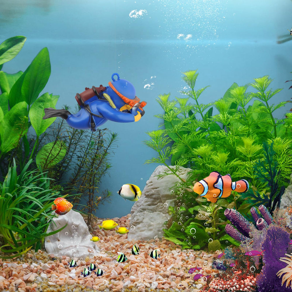 onesimcr diver-decor-without-sharp-edges protects fish during play