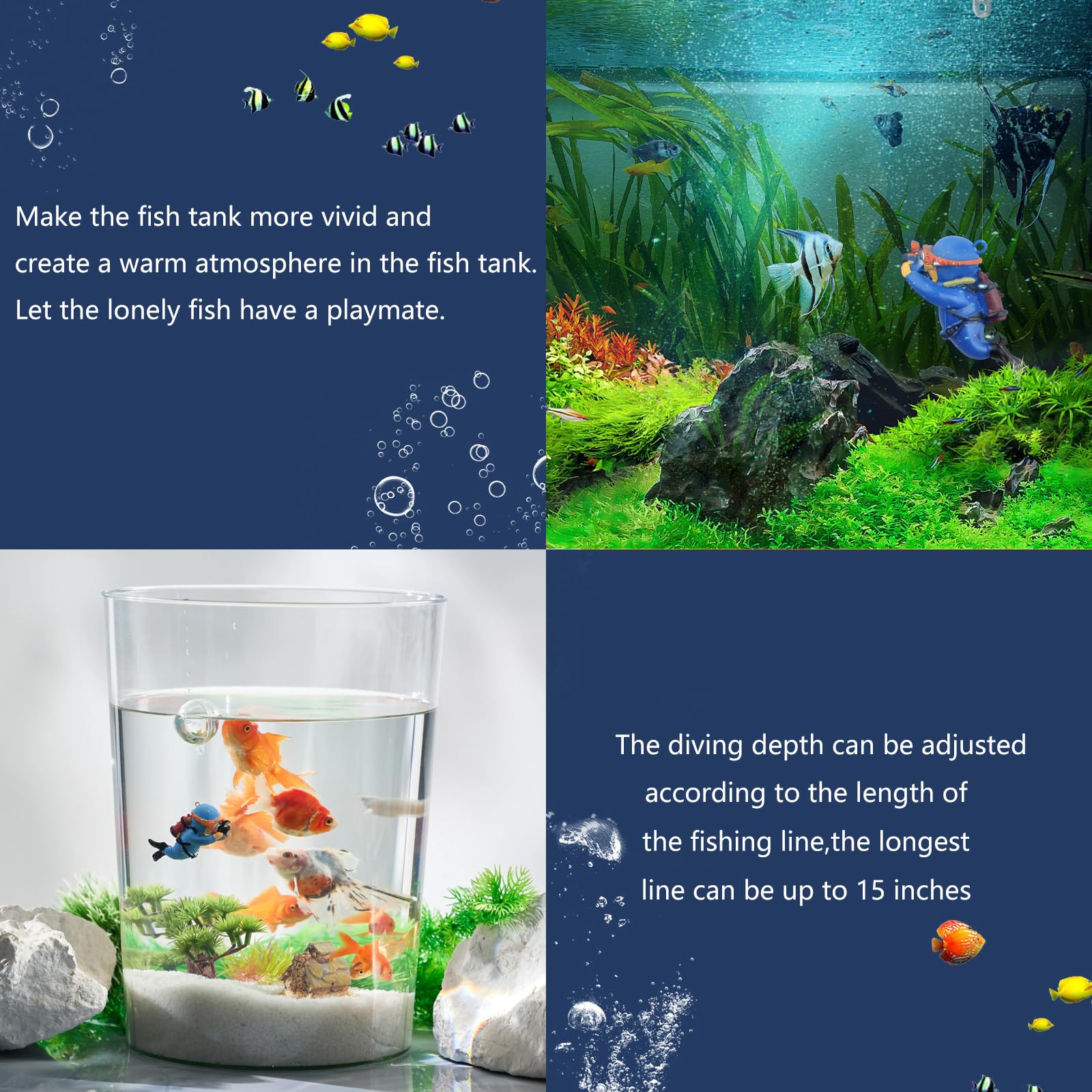 onesimcr eco-friendly-resin-diver emphasizes safe materials for fish