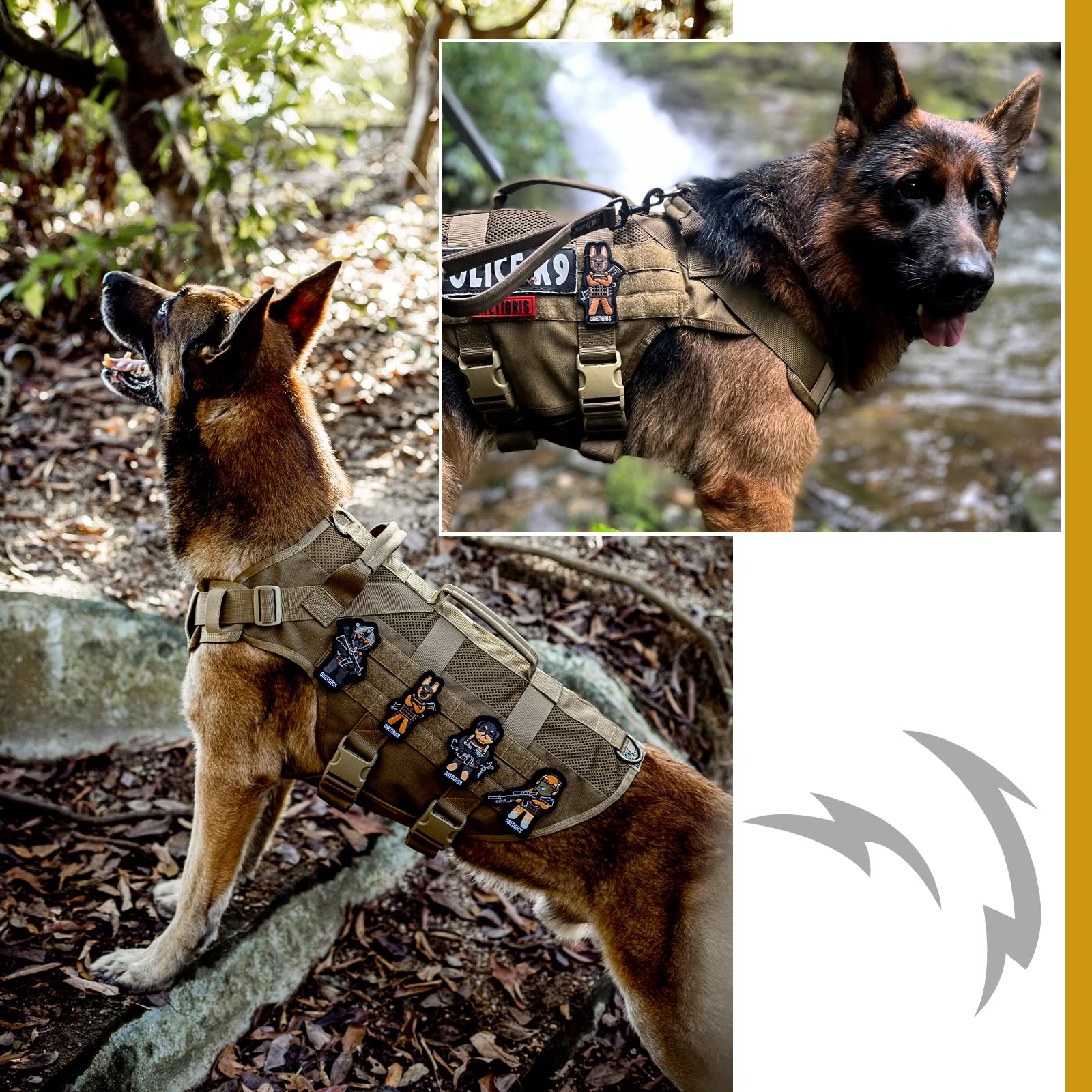 OneTigris adjustable straps and Duraflex buckles optimize fit and security during hikes